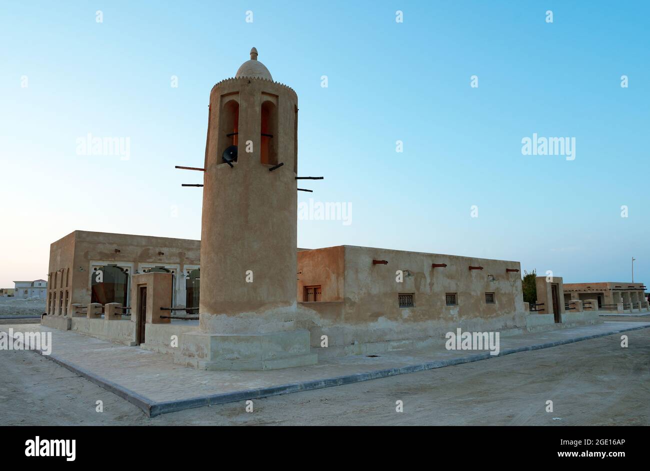 Mosquée al dahira de 150 ans - QATAR Banque D'Images