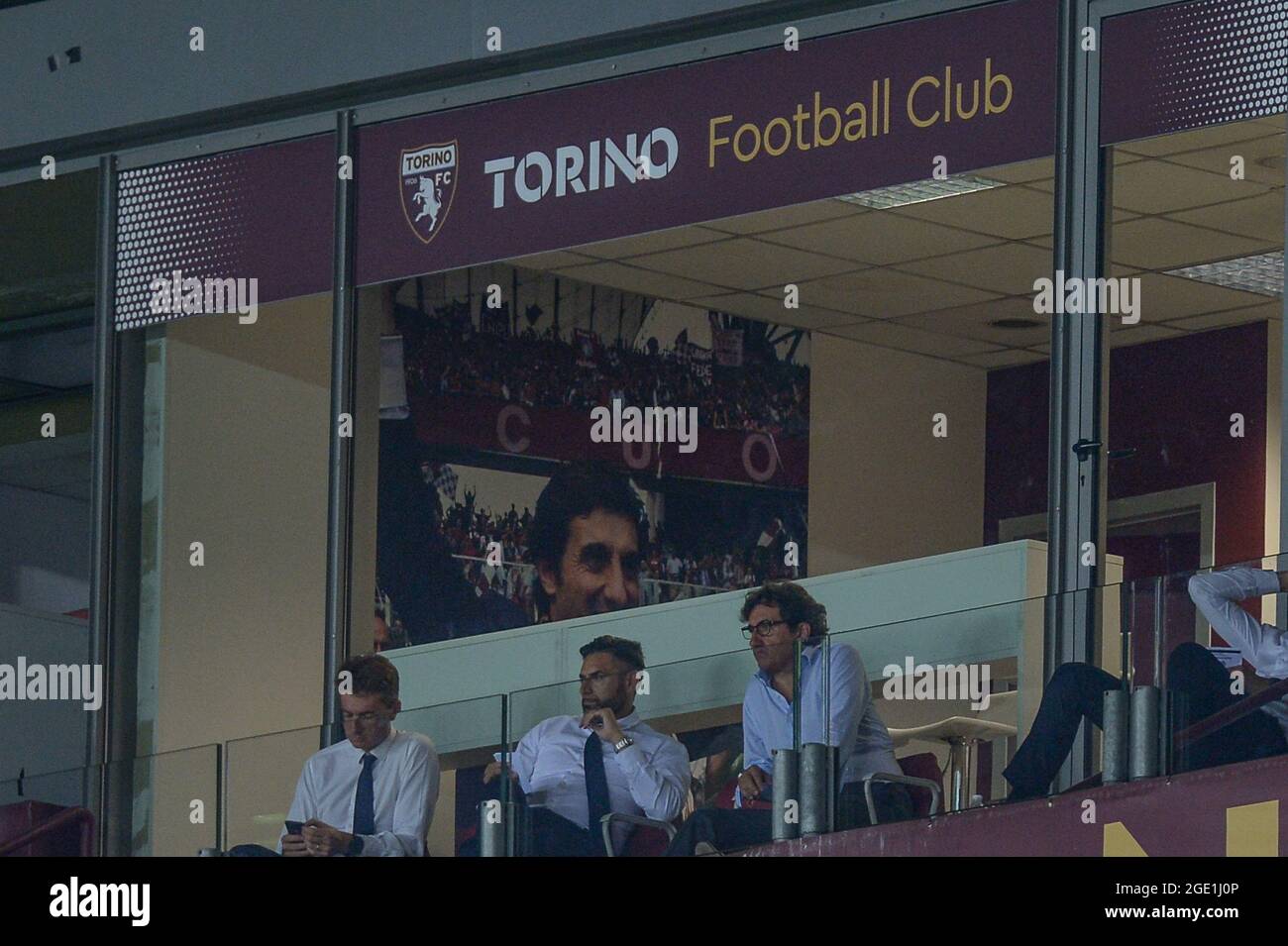 Urbano le président du FC Torino au Caire pendant le match de Coppa Italia entre le FC Torino et les Cremones des États-Unis. Turin a gagné 4-1 après les penalites Banque D'Images