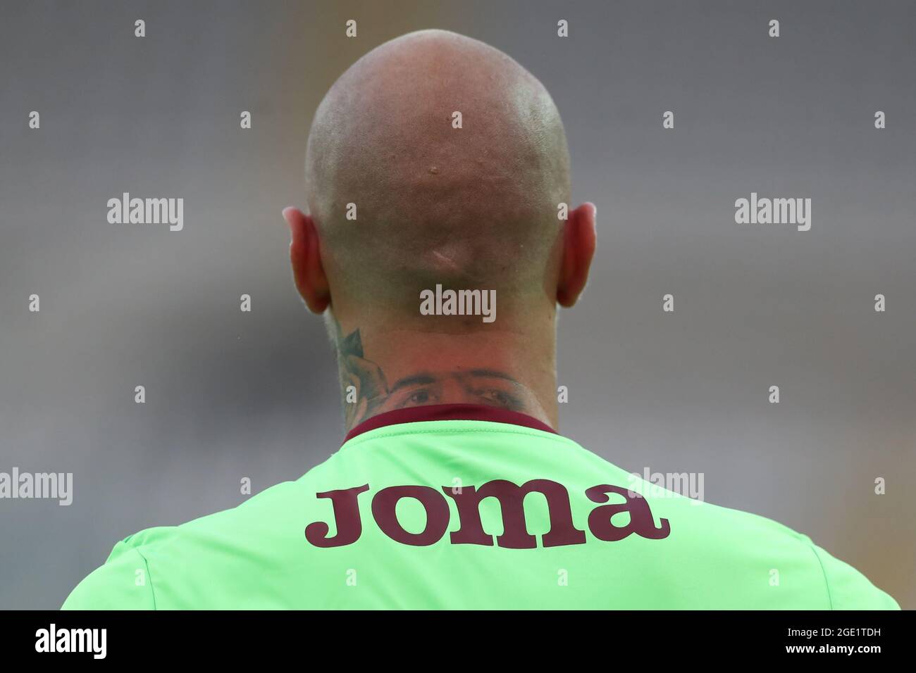 Turin, Italie, le 15 août 2021. Un tatouage particulier est vu sur le cou de Vanja Milinkovic-Savic de Torino FC pendant le match de Coppa Italia au Stadio Grande Torino, Turin. Crédit photo à lire: Jonathan Moscrop / Sportimage crédit: Sportimage / Alay Live News Banque D'Images