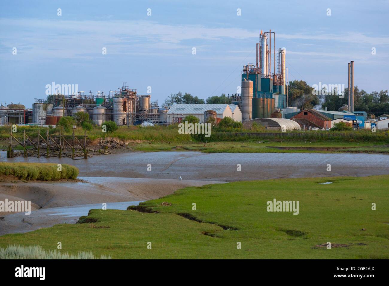 Rye Oil ltd, raffinerie de pétrole, fournisseurs indépendants de pétrole et de lubrifiants dans le sud-est, Rye, East Sussex, royaume-uni Banque D'Images