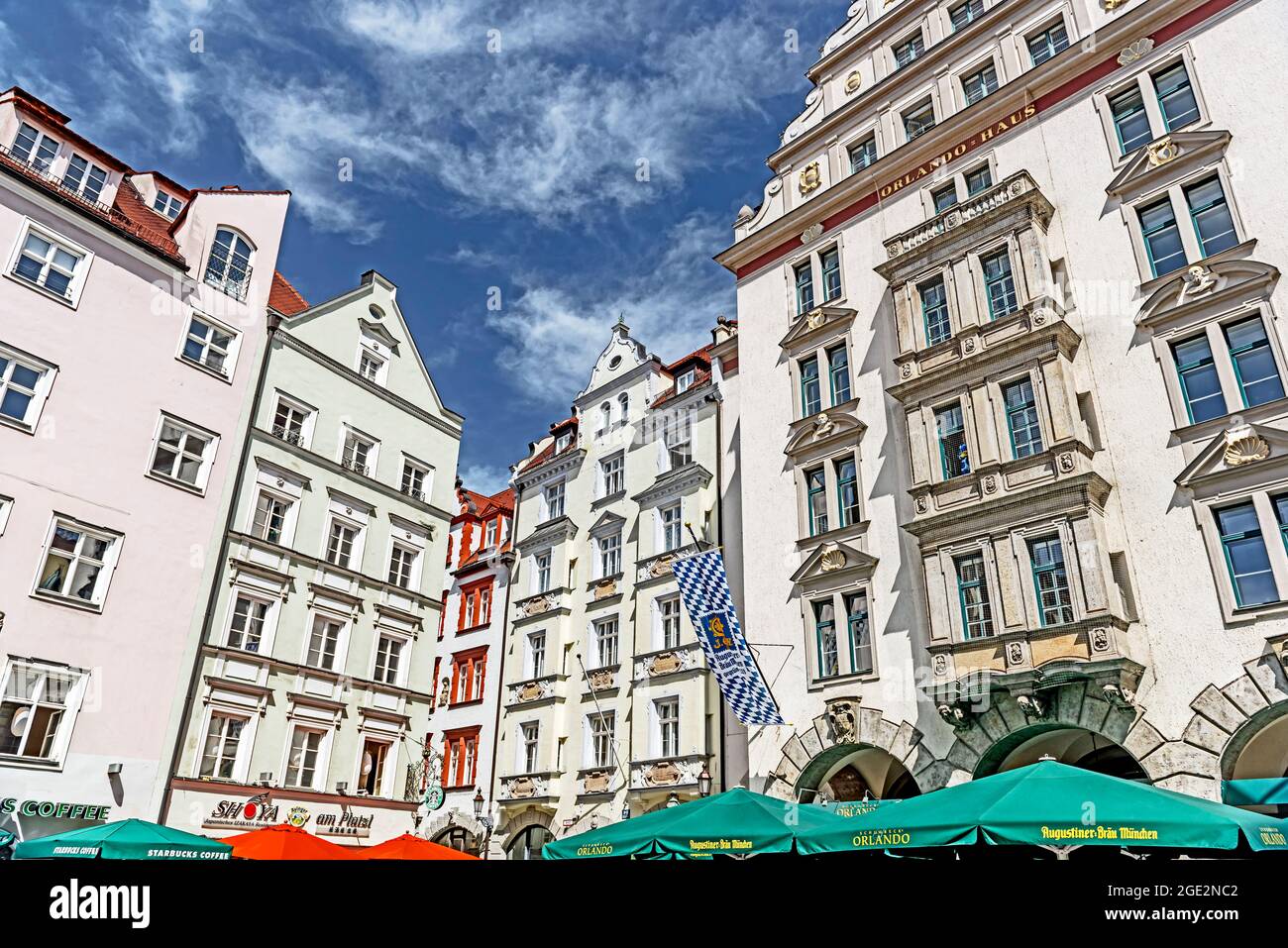 Bavariy (Munich, Allemagne). Cave à bière ; Bierkeller à München Banque D'Images