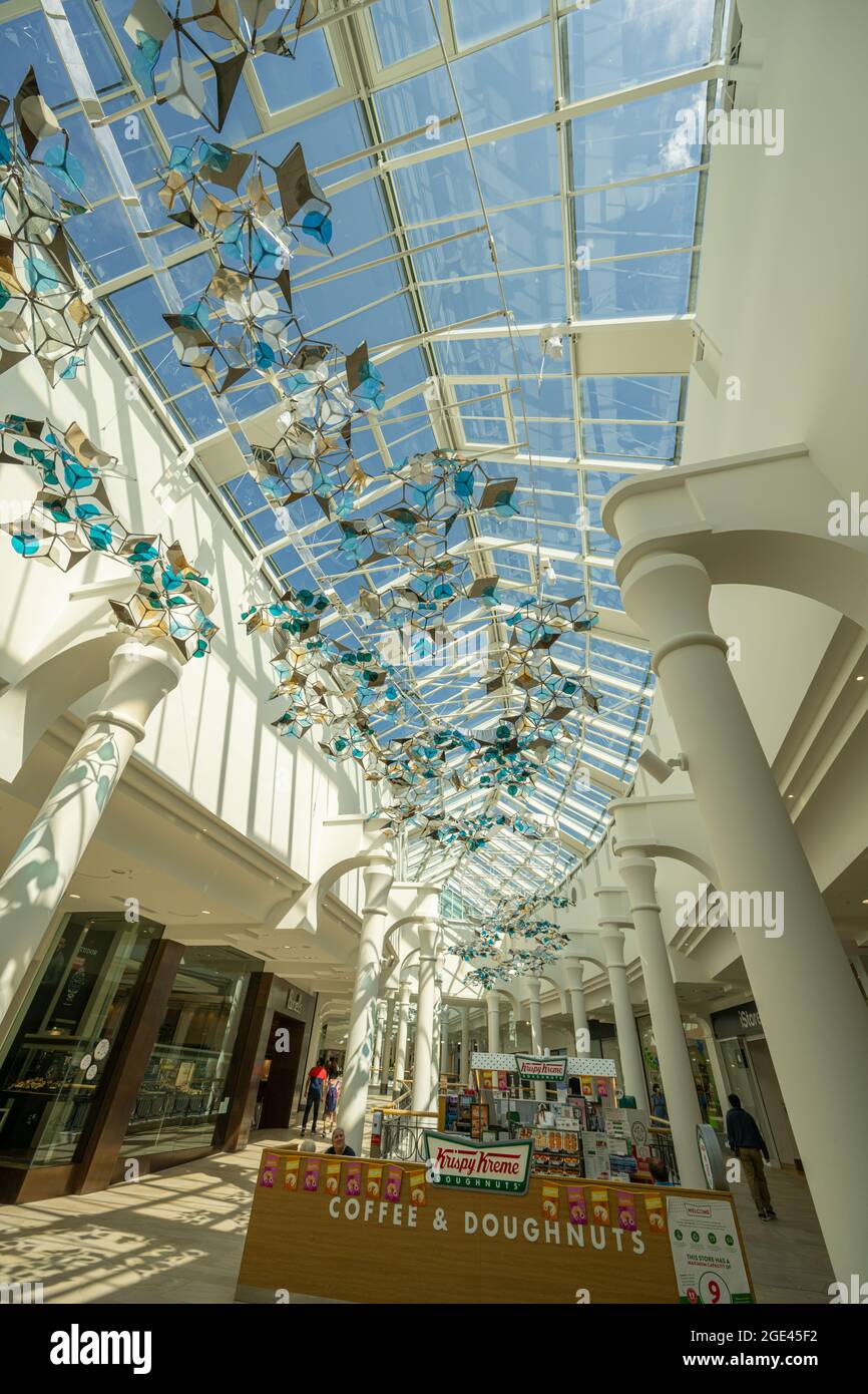 Intérieur des puits du Royal Victoria place Tunbridge Banque D'Images