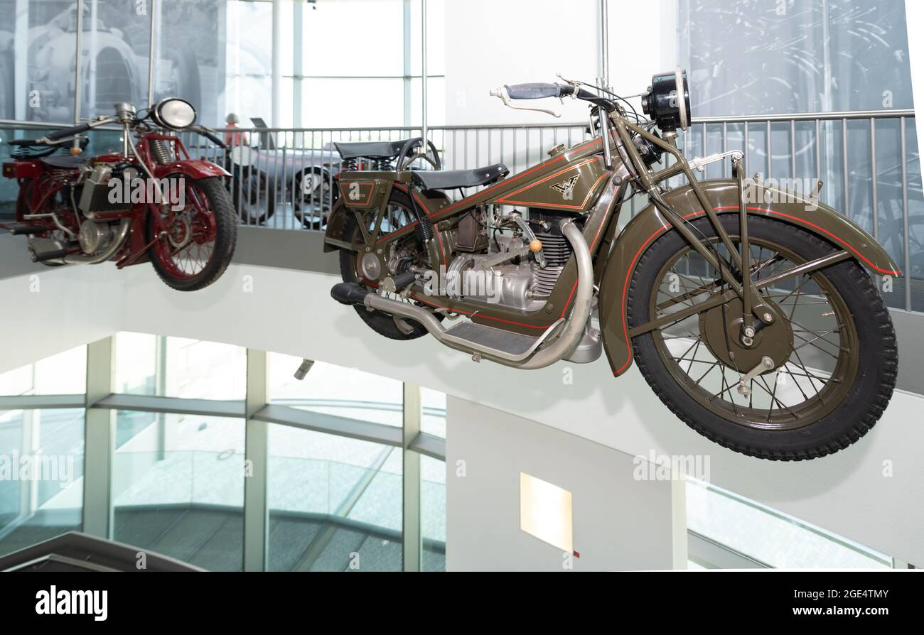 Audi Museum Mobile, Ingolstadt, Allemagne. Banque D'Images