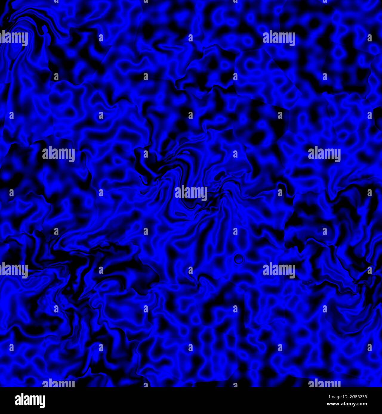 motif de texture psychédélique linéaire bleu Banque D'Images