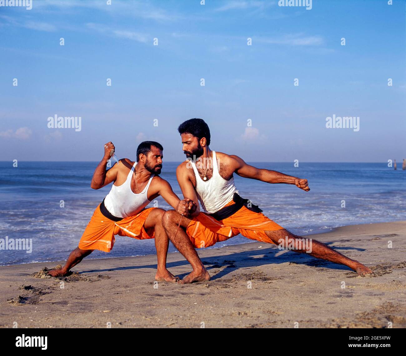 Indian martial arts Banque de photographies et d’images à haute