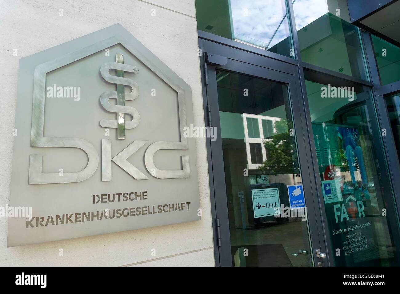 DKG, Deutsche Krankenhausgesellschaft, Berlin Banque D'Images