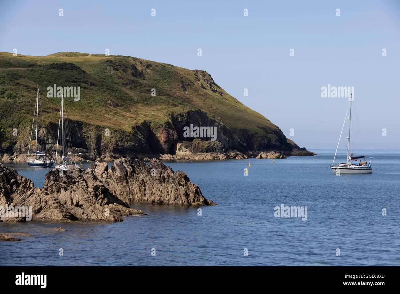 Hope Cove, district de South Hams, South Devon, Angleterre, Royaume-Uni Banque D'Images