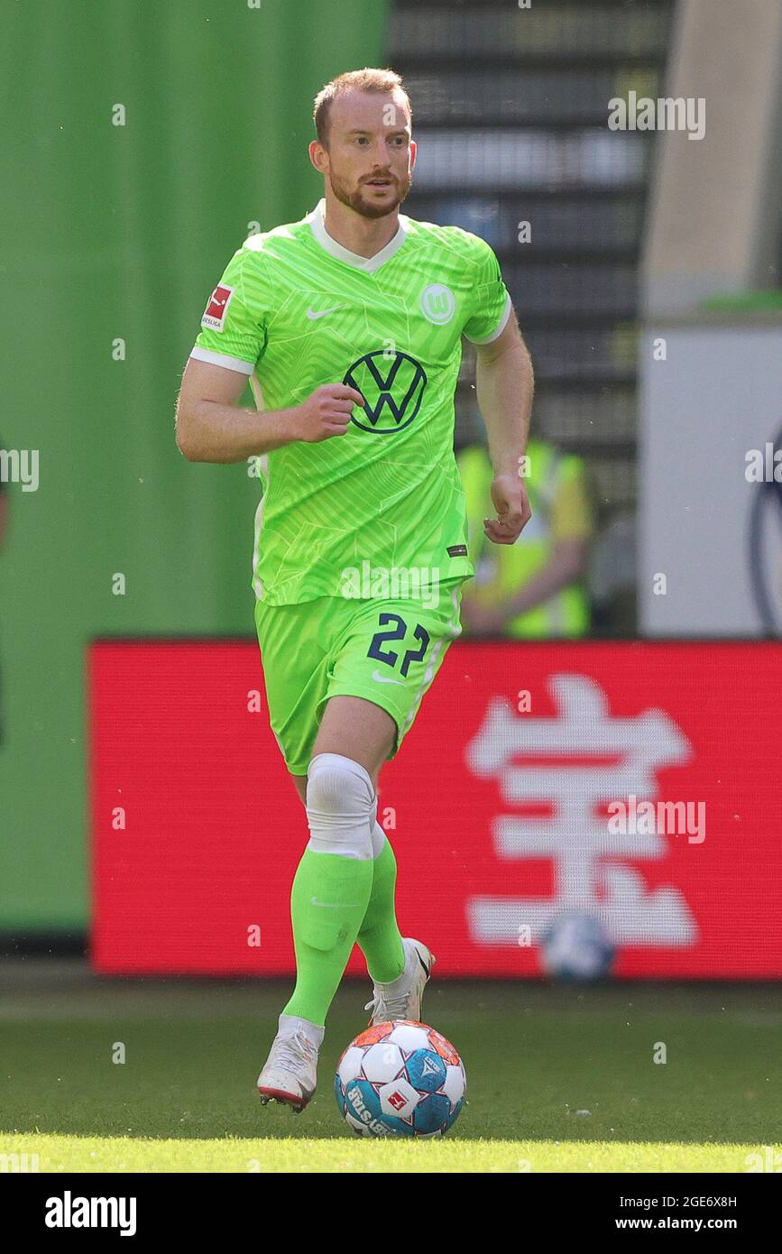 Firo: 14.08.2021, Fuvuball, 1er Bundesliga, saison 2021/2022, VfL Wolfsburg - VfL Bochum 1-0 Maximilian ARNOLD, Wolfsburg, action individuelle Banque D'Images