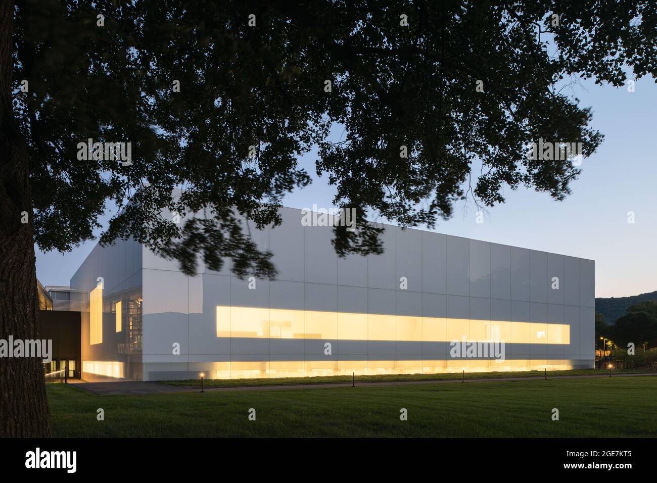 Musée du verre de Corning Banque D'Images