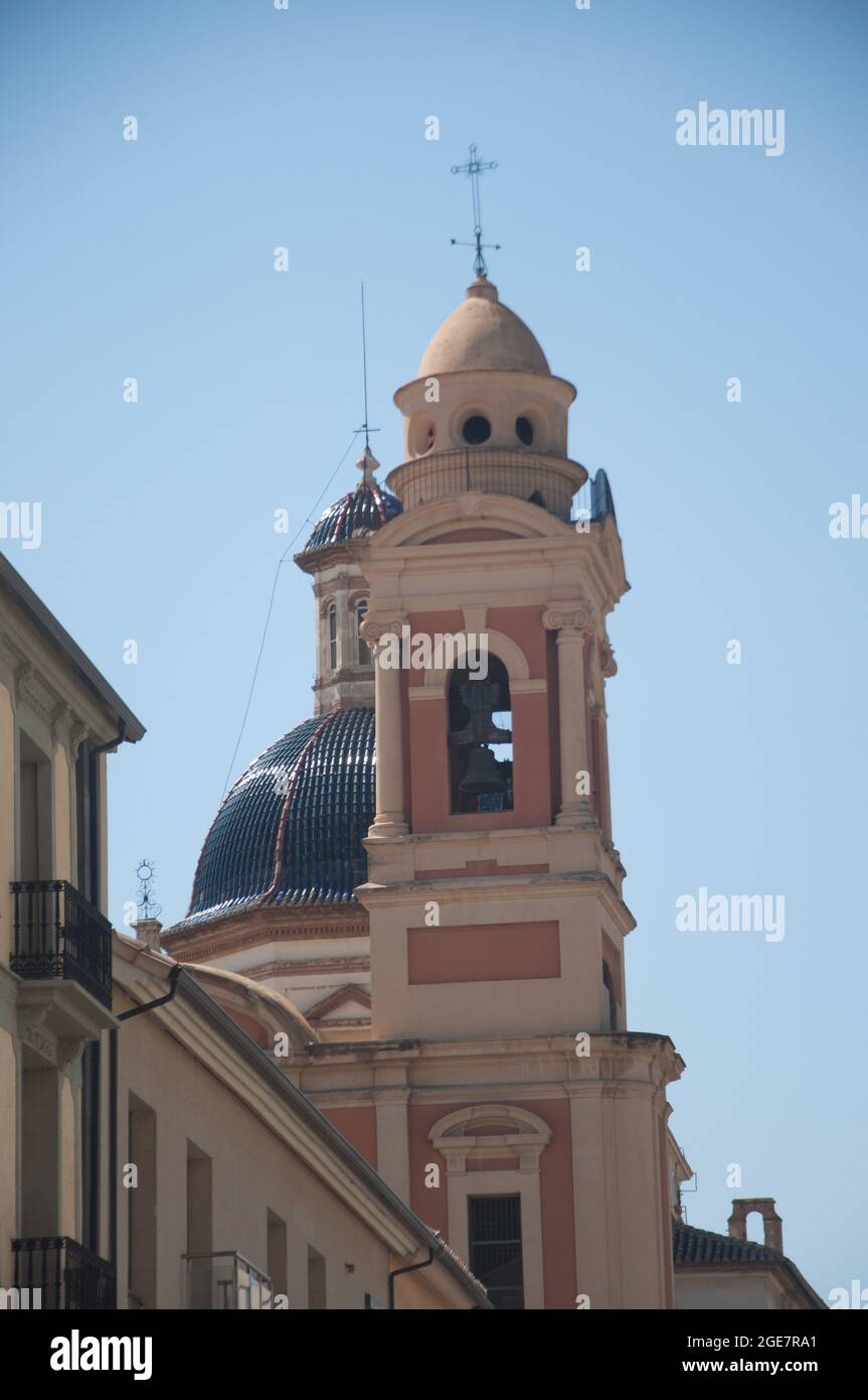 Bell-Towers. Valence, Espagne, Europe Banque D'Images