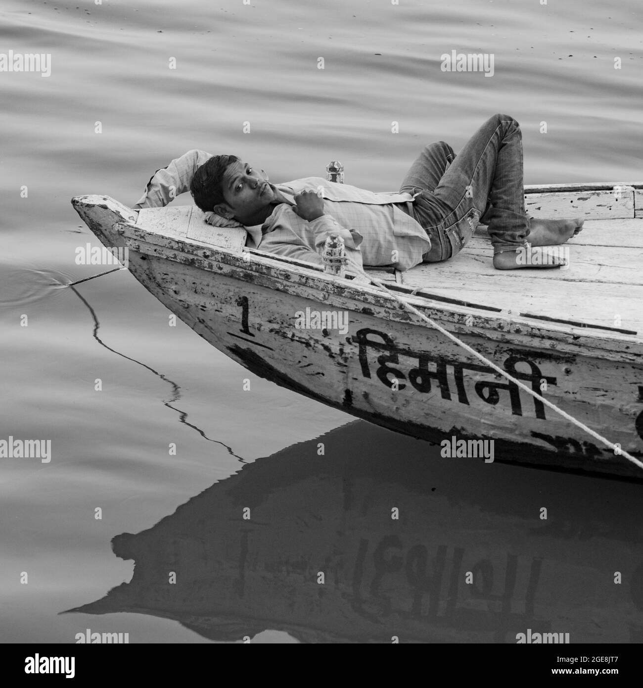 Ville Sainte de Varanasi Inde Banque D'Images Ville Sainte de Varanasi Inde Banque D'Images