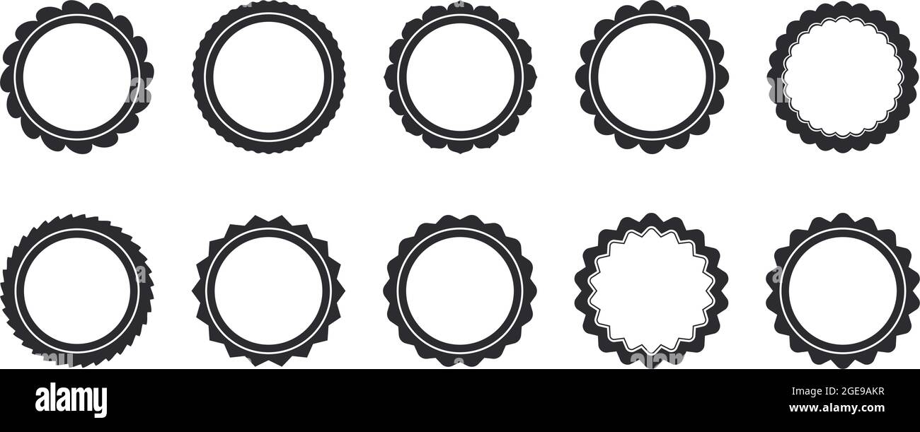 Badge vecteur de récompense ou de vente en noir. Arrière-plan blanc isolé. Conception plate noire. Illustration de Vecteur