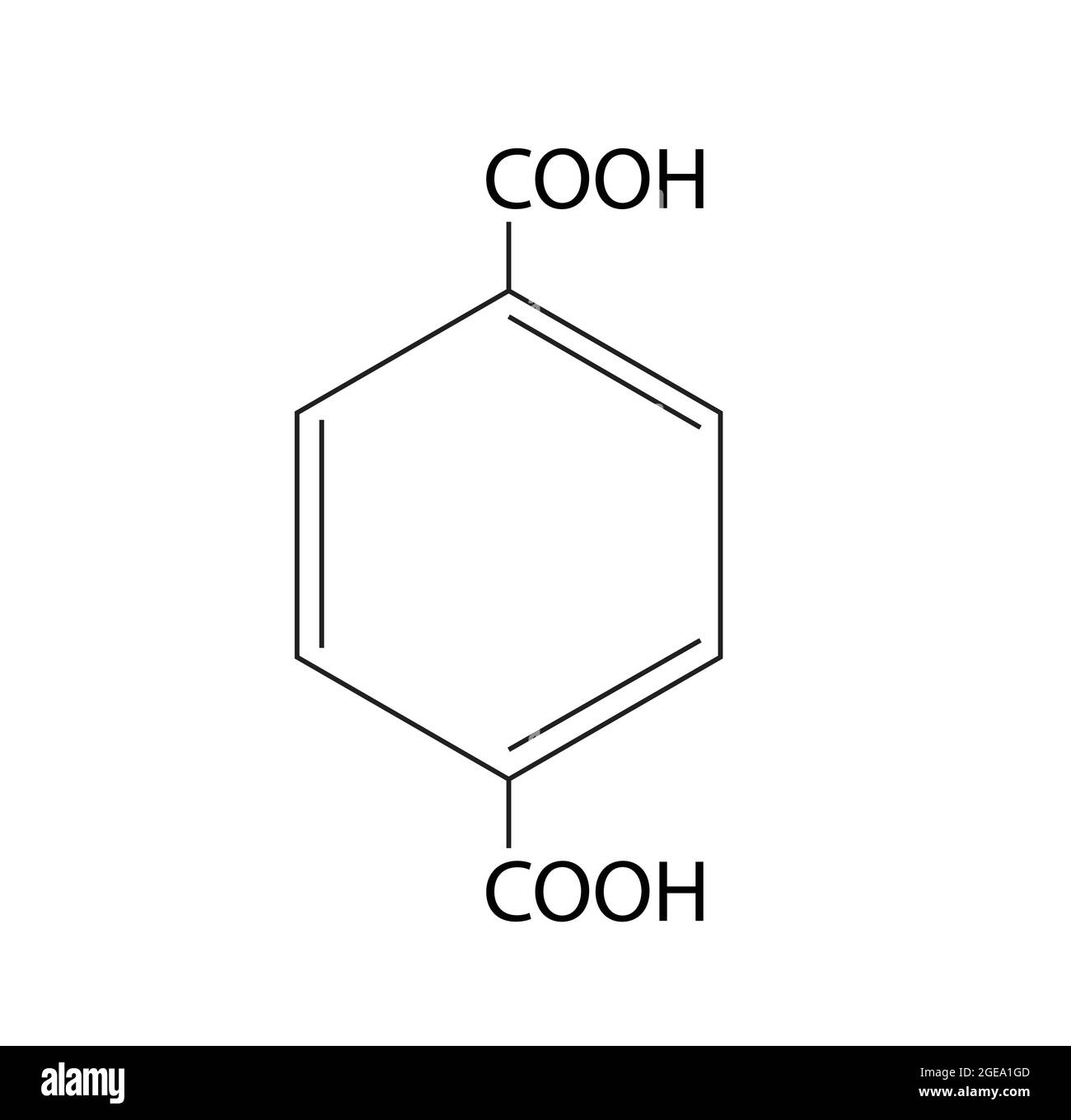 Anatomie du téréphtalate , structure moléculaire du téréphtalate , Formule chimique du téréphtalate, Configuration de base du téréphtalate Illustration de Vecteur Anatomie du téréphtalate , structure moléculaire du téréphtalate , Formule chimique du téréphtalate, Configuration de base du téréphtalate Illustration de Vecteur