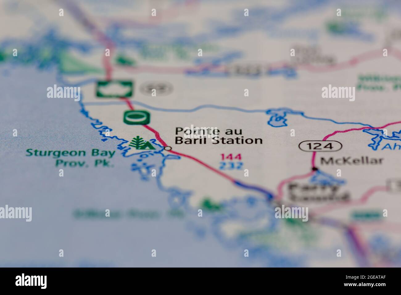 Carte de la pointe au baril Banque de photographies et d’images à haute