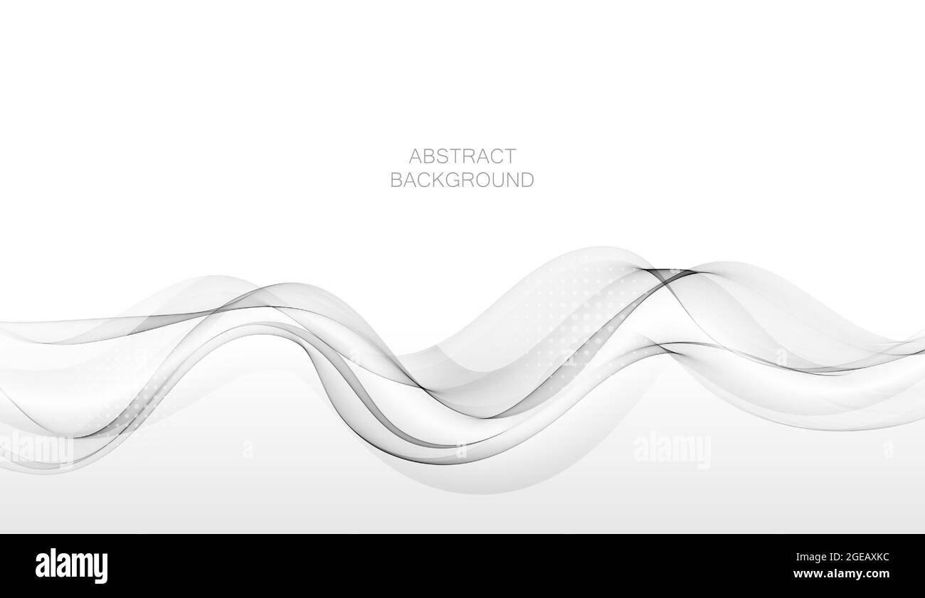Certificat gris transparent abstrait avec lignes de vitesse du Swoosh. Illustration vectorielle Illustration de Vecteur
