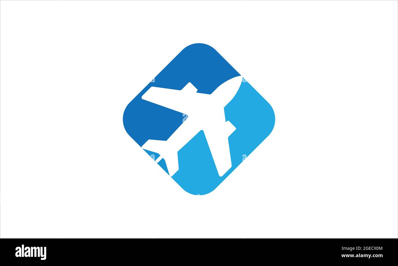 logo vecteur plan pour illustration vectorielle d'agence de voyage Illustration de Vecteur