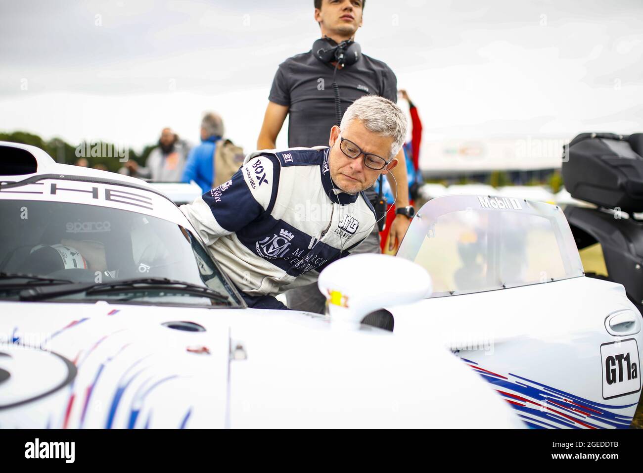 26 Collard Emmanuel (fra), Porsche 911 GT1, portrait lors de l'Endurance Racing Legends 2021 sur le circuit des 24 heures du Mans, du 18 au 21 août 2021 au Mans, France - photo Xavi Bonilla / DPPI Banque D'Images