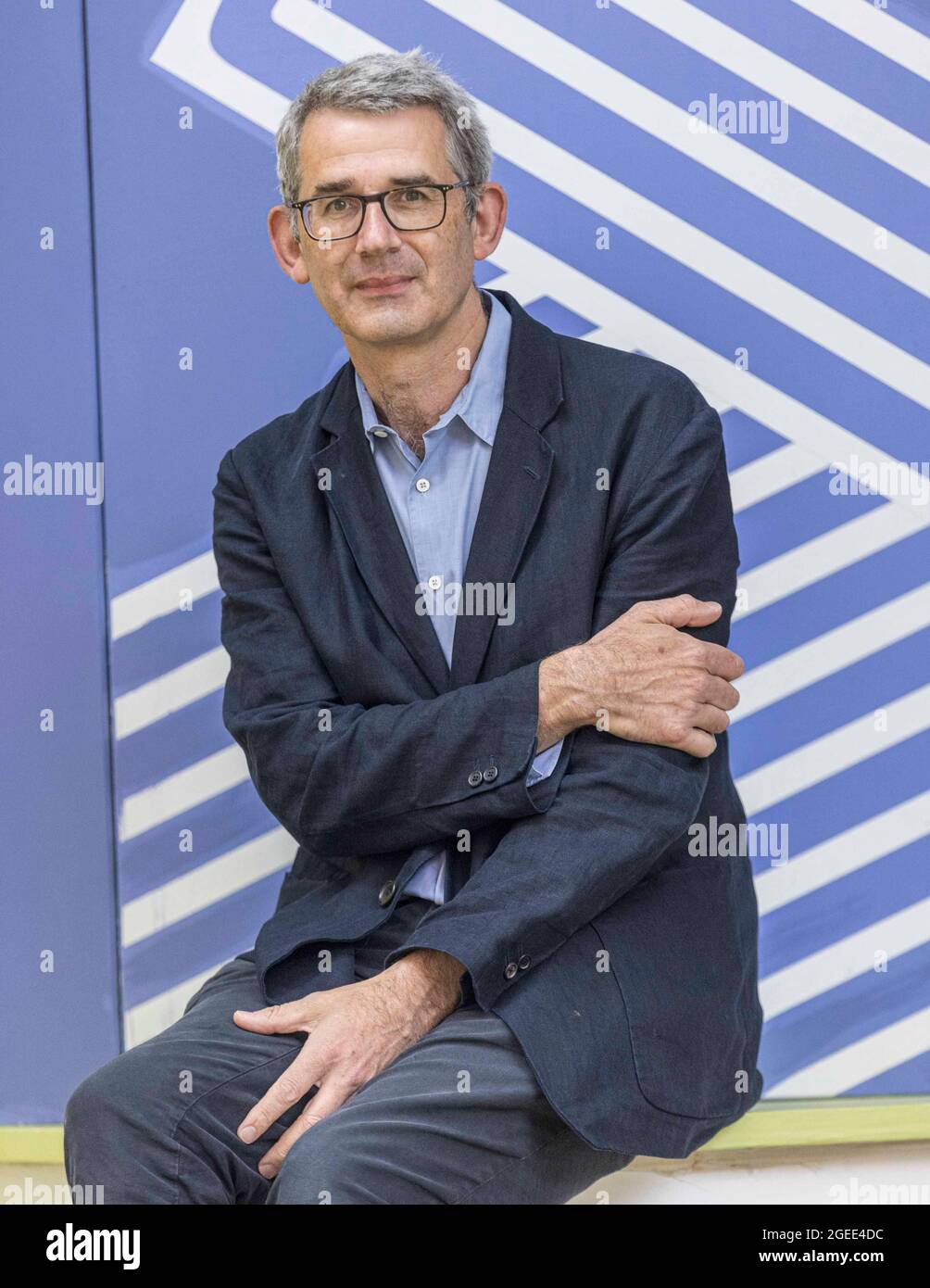 Edinburgh, Royaume-Uni. 19 août 2021 en photo : l'auteur et l'artiste Edmund de Waal se présentant au Festival international du livre d'Édimbourg qui se tient à l'Edinburgh College of Art. Crédit : Rich Dyson/Alay Live News Banque D'Images