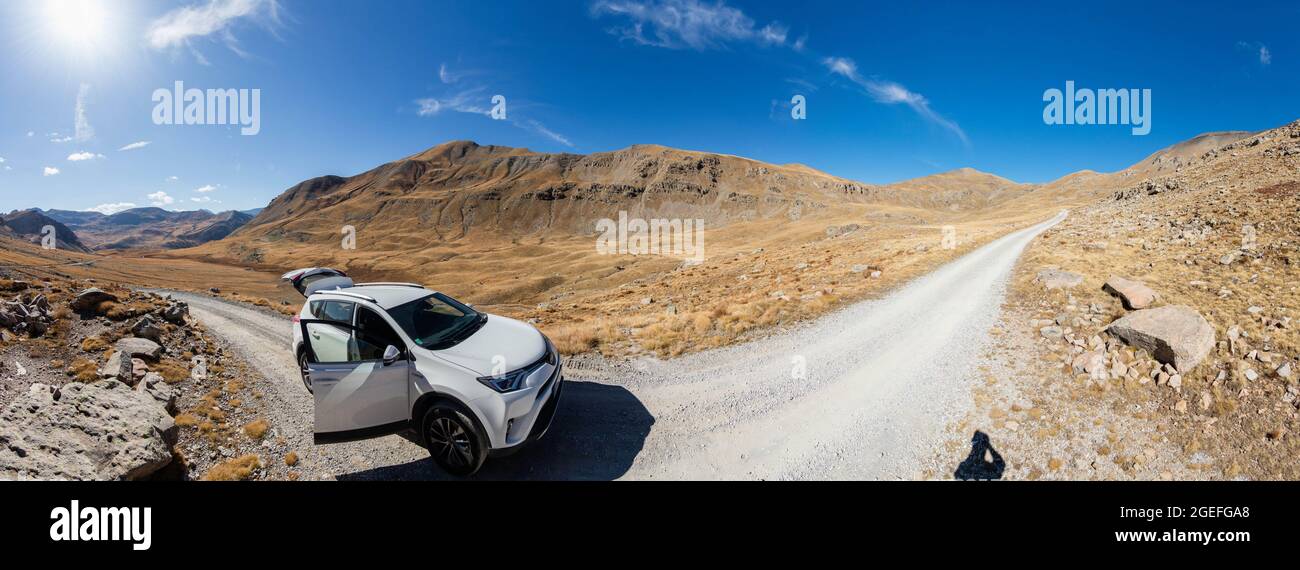 FRANCE, ALPES-MARITIMES (06) MOUTIERE PASS 2454 M. Banque D'Images