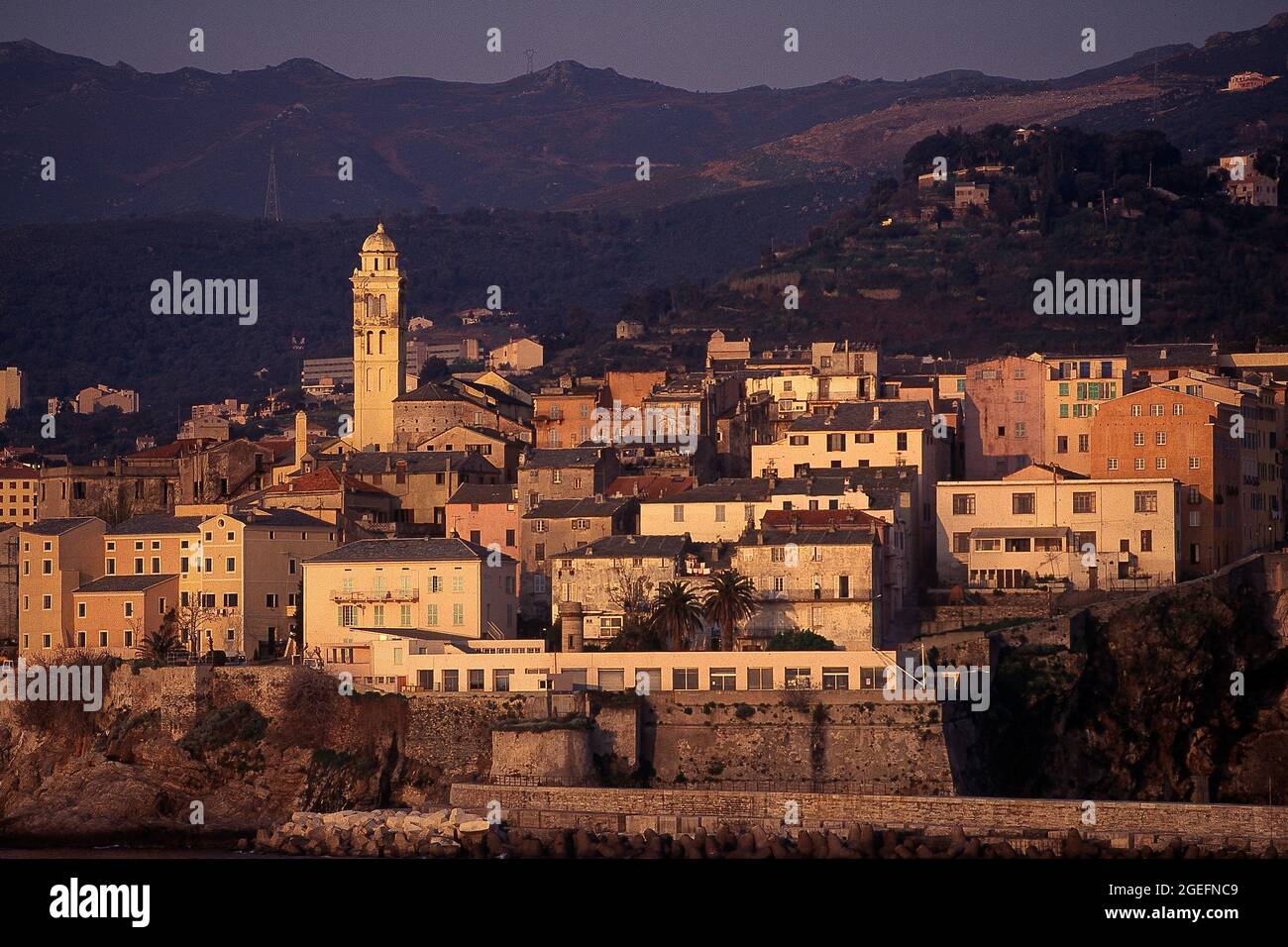 FRANCE. CORSE DU NORD (2B) VILLE DE BASTIA Banque D'Images