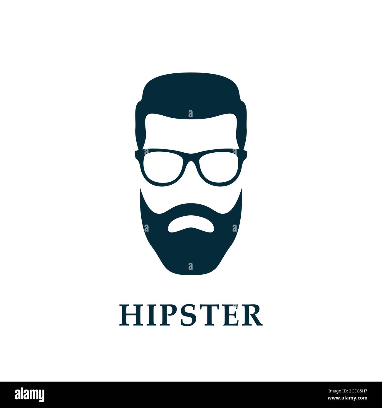 Culotte taille basse tendance. Avatar Hipster. Illustration vectorielle. Illustration de Vecteur