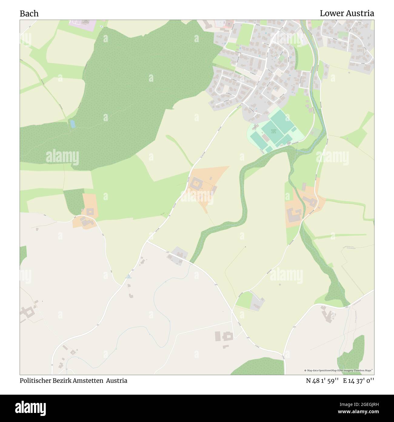 Bach, Politischer Bezirk Amstetten, Autriche, Basse-Autriche, N 48 1' 59'', E 14 37' 0'', carte, Timeless carte publiée en 2021. Les voyageurs, les explorateurs et les aventuriers comme Florence Nightingale, David Livingstone, Ernest Shackleton, Lewis et Clark et Sherlock Holmes se sont appuyés sur des cartes pour planifier leurs voyages dans les coins les plus reculés du monde. Timeless Maps dresse la carte de la plupart des sites du monde, montrant ainsi la réalisation de grands rêves Banque D'Images