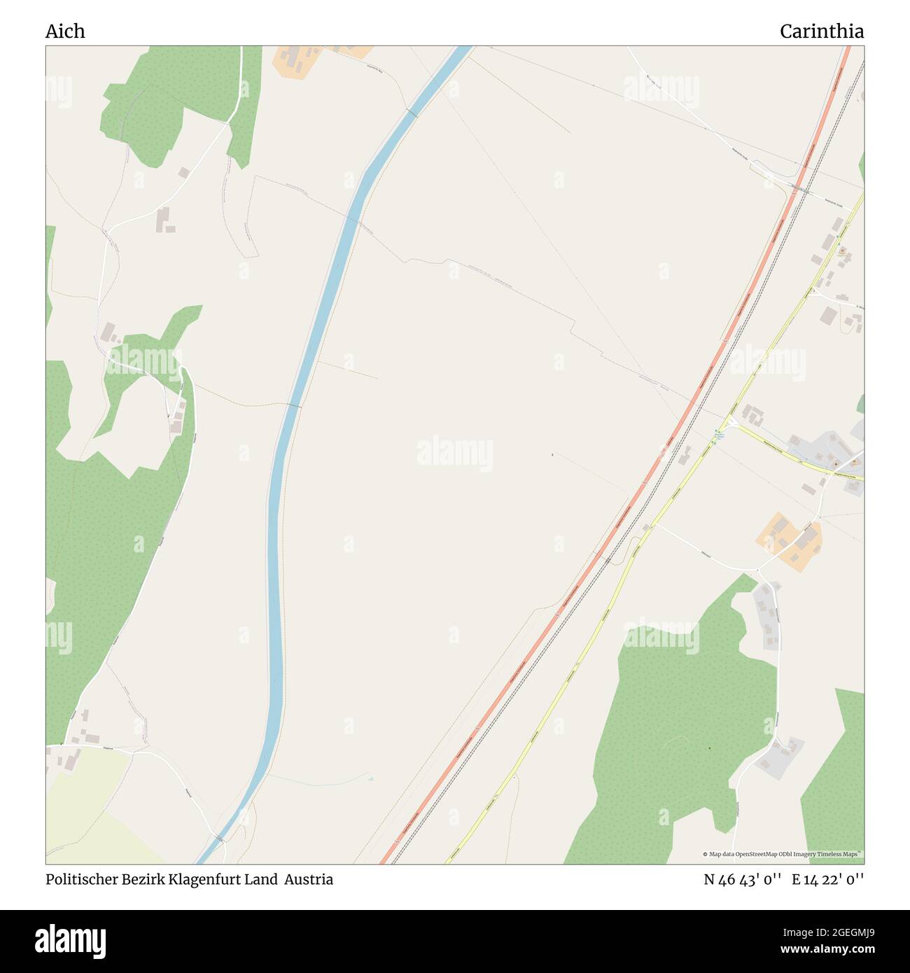 Aich, Politischer Bezirk Klagenfurt Land, Autriche, Carinthie, N 46 43' 0'', E 14 22' 0'', carte, Timeless carte publiée en 2021. Les voyageurs, les explorateurs et les aventuriers comme Florence Nightingale, David Livingstone, Ernest Shackleton, Lewis et Clark et Sherlock Holmes se sont appuyés sur des cartes pour planifier leurs voyages dans les coins les plus reculés du monde. Timeless Maps dresse la carte de la plupart des sites du monde, montrant ainsi la réalisation de grands rêves Banque D'Images