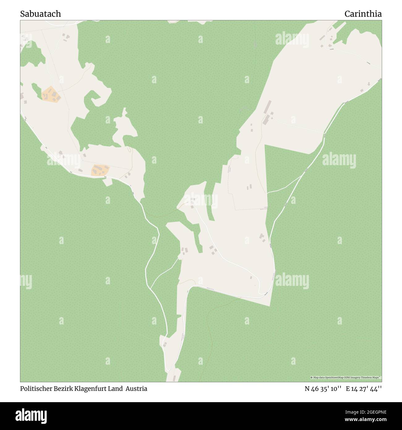 Sabuatach, Politischer Bezirk Klagenfurt Land, Autriche, Carinthie, N 46 35' 10'', E 14 27' 44'', carte, carte intemporelle publiée en 2021. Les voyageurs, les explorateurs et les aventuriers comme Florence Nightingale, David Livingstone, Ernest Shackleton, Lewis et Clark et Sherlock Holmes se sont appuyés sur des cartes pour planifier leurs voyages dans les coins les plus reculés du monde. Timeless Maps dresse la carte de la plupart des sites du monde, montrant ainsi la réalisation de grands rêves Banque D'Images