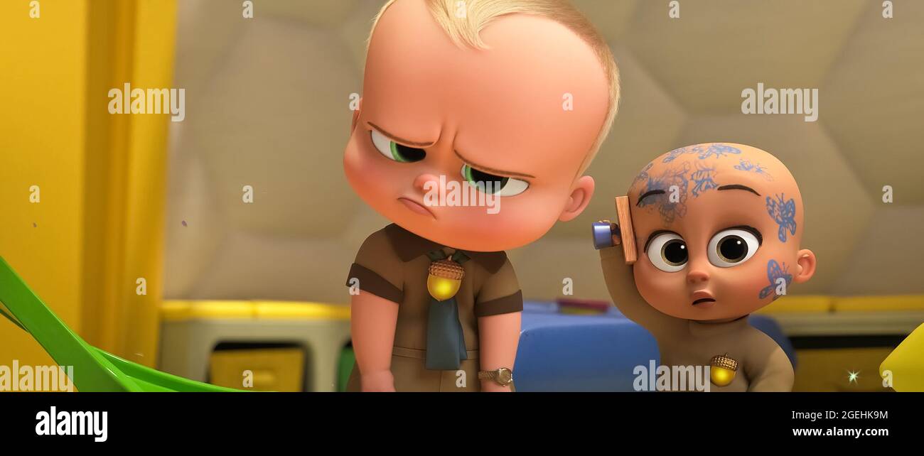 Etats Unis Une Scene Du Nouveau Film C Dreamworks The Boss Baby 2 21 Complot Les Freres Templeton Sont Devenus Des Adultes Et Se Sont Eloignes Les Uns Des Autres Mais Un Nouveau