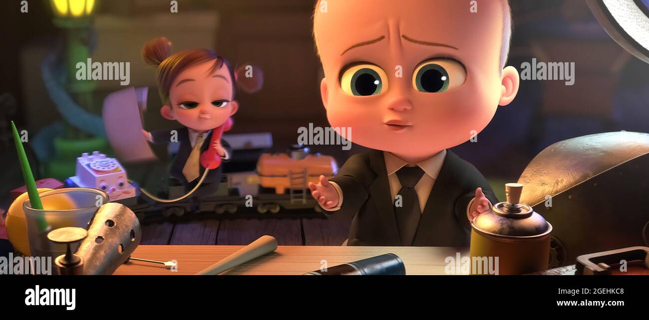 Etats Unis Une Scene Du Nouveau Film C Dreamworks The Boss Baby 2 21 Complot Les Freres Templeton Sont Devenus Des Adultes Et Se Sont Eloignes Les Uns Des Autres Mais Un Nouveau