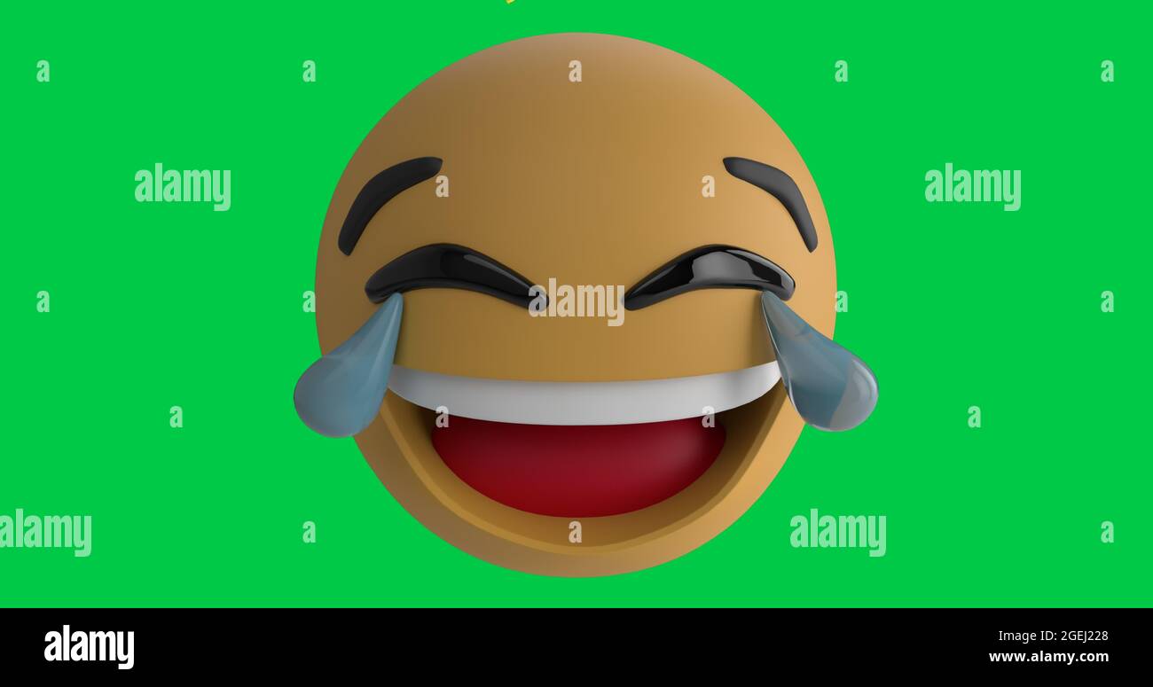 Emoji icon 4k Banque D'Images