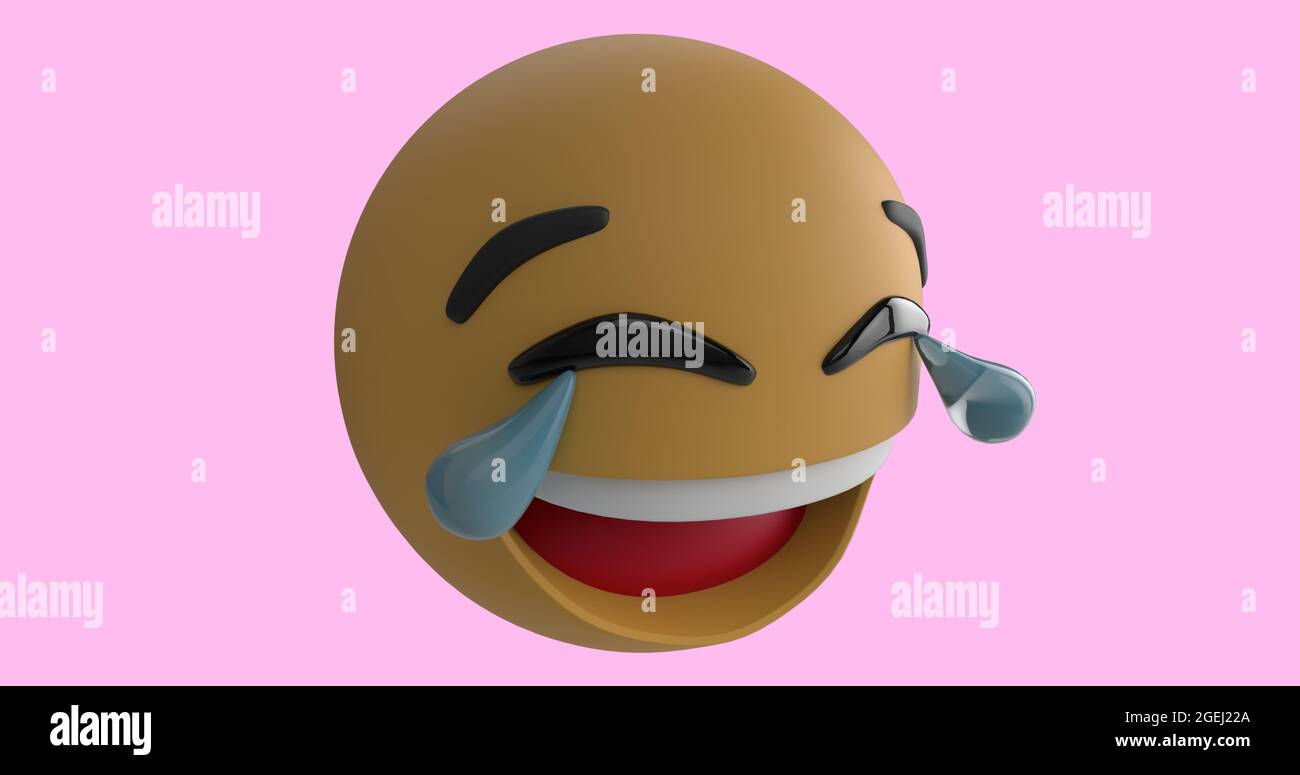 Emoji icon 4k Banque D'Images