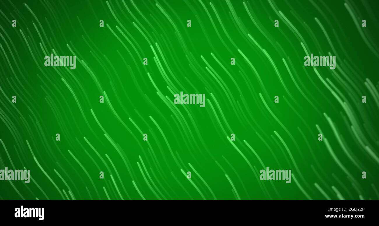 Sentier lumineux vert Banque D'Images