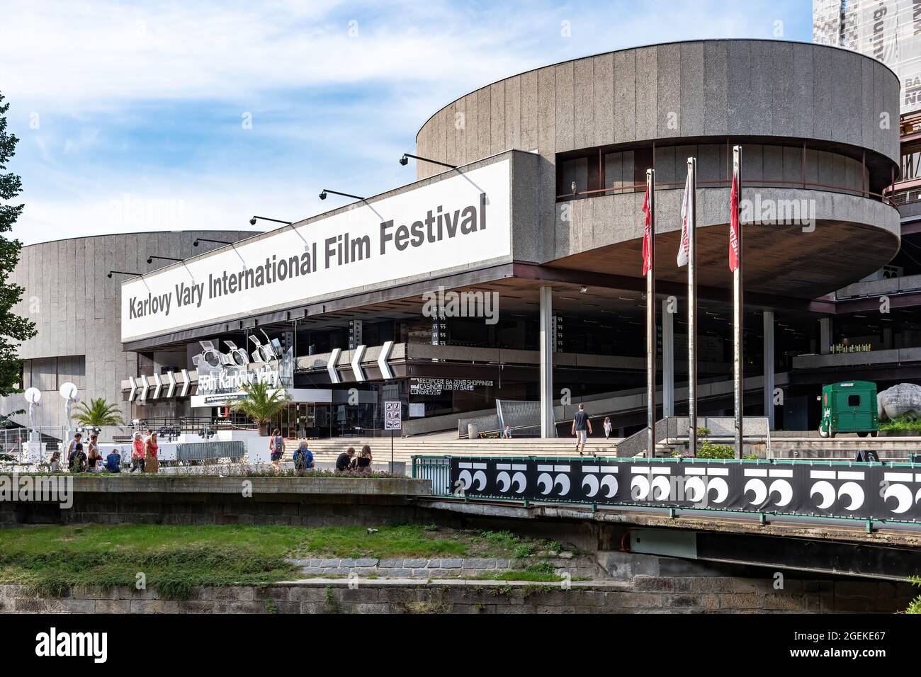 55e Festival international du film de Karlovy Vary Banque D'Images