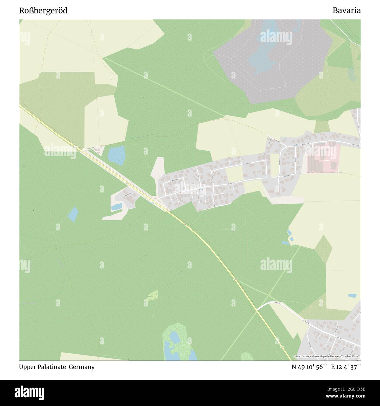 Roßbergeröd, Haut-Palatinat, Allemagne, Bavière, N 49 10' 56'', E 12 4' 37'', carte, Timeless carte publiée en 2021. Les voyageurs, les explorateurs et les aventuriers comme Florence Nightingale, David Livingstone, Ernest Shackleton, Lewis et Clark et Sherlock Holmes se sont appuyés sur des cartes pour planifier leurs voyages dans les coins les plus reculés du monde. Timeless Maps dresse la carte de la plupart des sites du monde, montrant ainsi la réalisation de grands rêves Banque D'Images