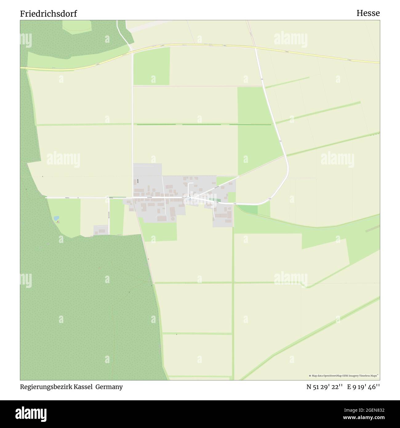 Friedrichsdorf, Regierungsbezirk Kassel, Allemagne, Hesse, N 51 29' 22'', E 9 19' 46'', carte, carte intemporelle publiée en 2021. Les voyageurs, les explorateurs et les aventuriers comme Florence Nightingale, David Livingstone, Ernest Shackleton, Lewis et Clark et Sherlock Holmes se sont appuyés sur des cartes pour planifier leurs voyages dans les coins les plus reculés du monde. Timeless Maps dresse la carte de la plupart des sites du monde, montrant ainsi la réalisation de grands rêves Banque D'Images