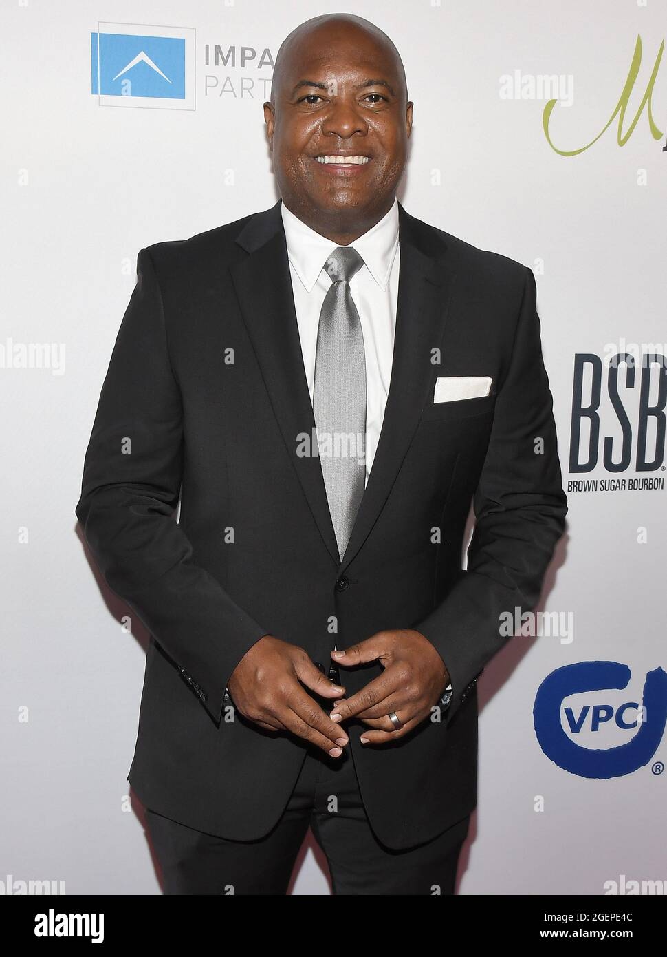 Rodney Peete arrive au 21e Gala annuel de la Fondation Harold et Carole Pump qui a eu lieu au Beverly Hilton à Beverly Hills, CA, le vendredi 20 août 2021. (Photo de la Sathanlee B. Mirador/Sipa USA) Banque D'Images