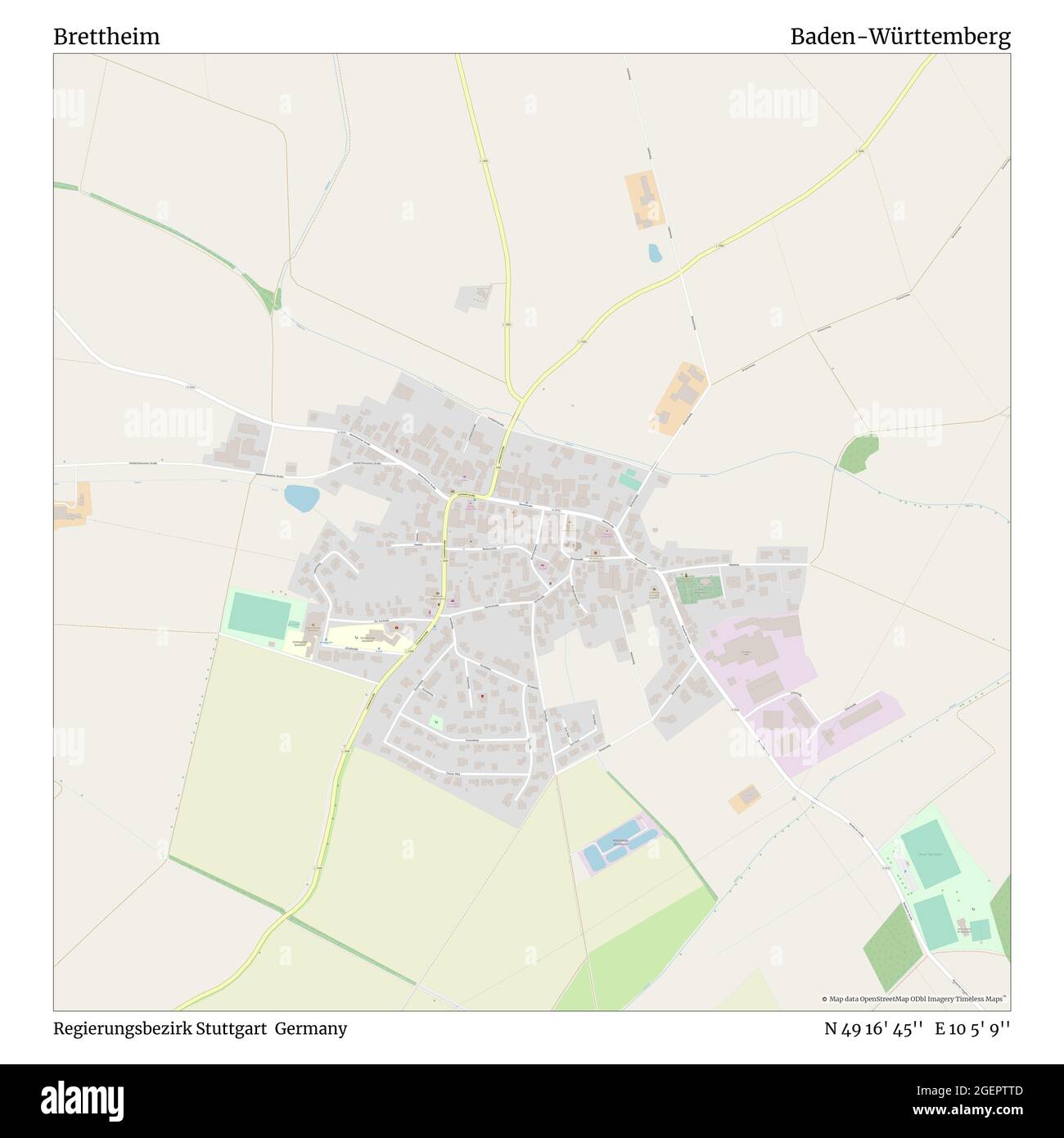 Brettheim, Regierungsbezirk Stuttgart, Allemagne, Bade-Wurtemberg, N 49 16' 45'', E 10 5' 9'', carte, Timeless carte publiée en 2021. Les voyageurs, les explorateurs et les aventuriers comme Florence Nightingale, David Livingstone, Ernest Shackleton, Lewis et Clark et Sherlock Holmes se sont appuyés sur des cartes pour planifier leurs voyages dans les coins les plus reculés du monde. Timeless Maps dresse la carte de la plupart des sites du monde, montrant ainsi la réalisation de grands rêves Banque D'Images