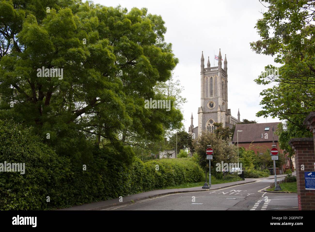 EGLISE ST Mary à Andover, Hampshire au Royaume-Uni Banque D'Images