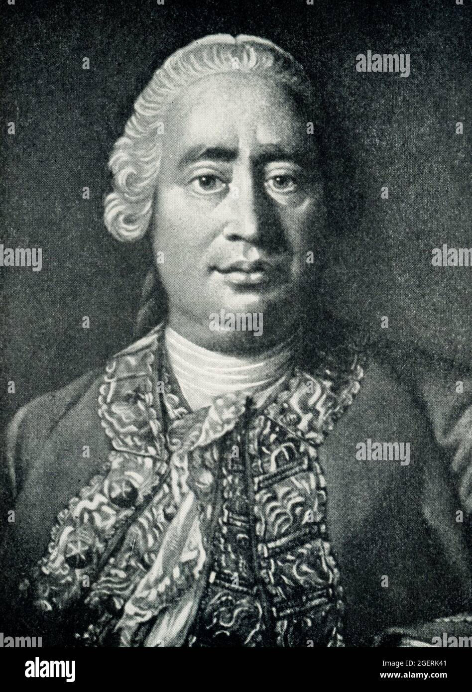 Cette illustration de 1899 montre : « DavidHume peint par UN Ramsay ». Généralement considéré comme l'un des philosophes les plus importants à écrire en anglais, David Hume (1711–1776) était également bien connu à son époque comme historien et essayiste. Maître styliste dans tous les genres, ses principales œuvres philosophiques — UN traité de la nature humaine (1739–1740), les demandes de renseignements concernant la compréhension humaine (1748) et concernant les principes de la morale (1751), ainsi que ses dialogues posthume sur la religion naturelle (1779) — demeurent largement et profondément influents. Allan Ramsay (1713–1784) était un éminent Banque D'Images