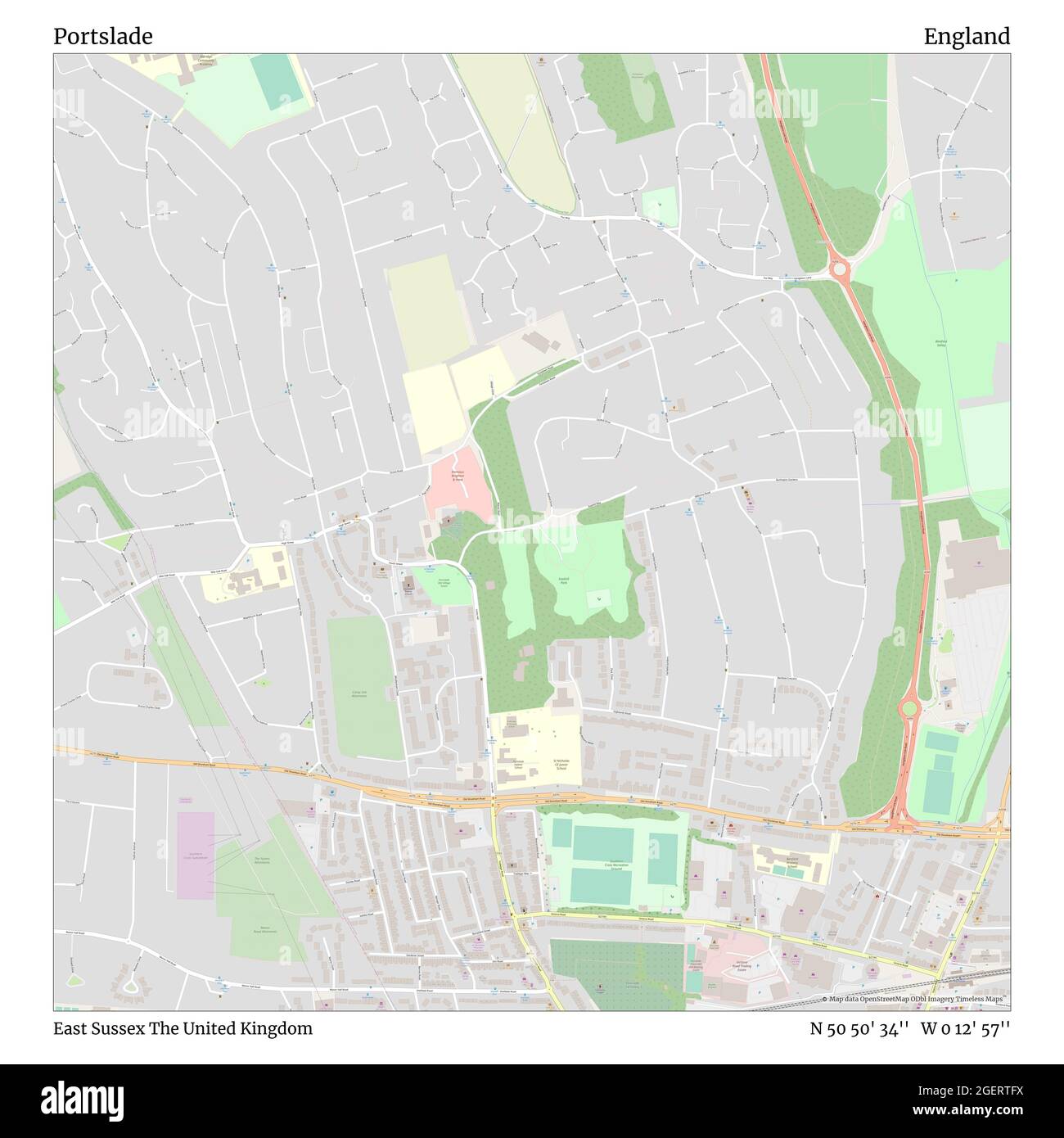 Portslade, East Sussex, Royaume-Uni, Angleterre, N 50 50' 34'', W 0 12' 57'', carte, Timeless carte publiée en 2021. Les voyageurs, les explorateurs et les aventuriers comme Florence Nightingale, David Livingstone, Ernest Shackleton, Lewis et Clark et Sherlock Holmes se sont appuyés sur des cartes pour planifier leurs voyages dans les coins les plus reculés du monde. Timeless Maps dresse la carte de la plupart des sites du monde, montrant ainsi la réalisation de grands rêves Banque D'Images