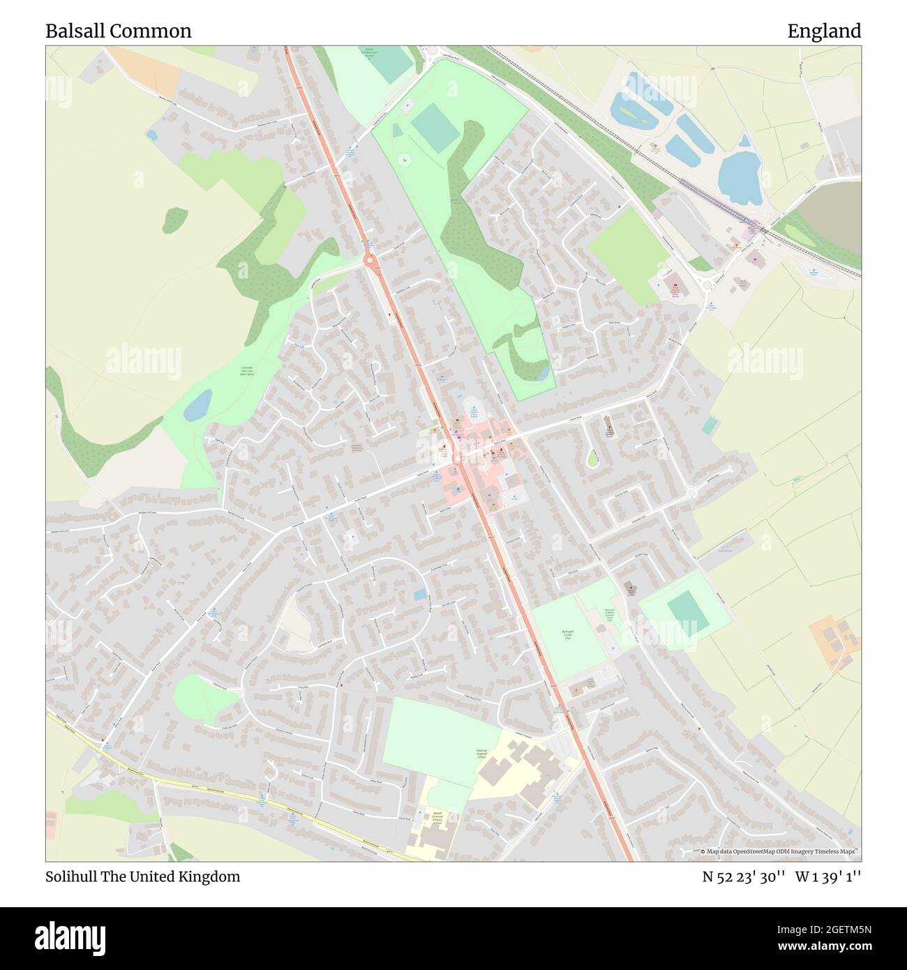 Balsall Common, Solihull, Royaume-Uni, Angleterre, N 52 23' 30'', W 1 39' 1'', carte, Timeless carte publiée en 2021. Les voyageurs, les explorateurs et les aventuriers comme Florence Nightingale, David Livingstone, Ernest Shackleton, Lewis et Clark et Sherlock Holmes se sont appuyés sur des cartes pour planifier leurs voyages dans les coins les plus reculés du monde. Timeless Maps dresse la carte de la plupart des sites du monde, montrant ainsi la réalisation de grands rêves Banque D'Images