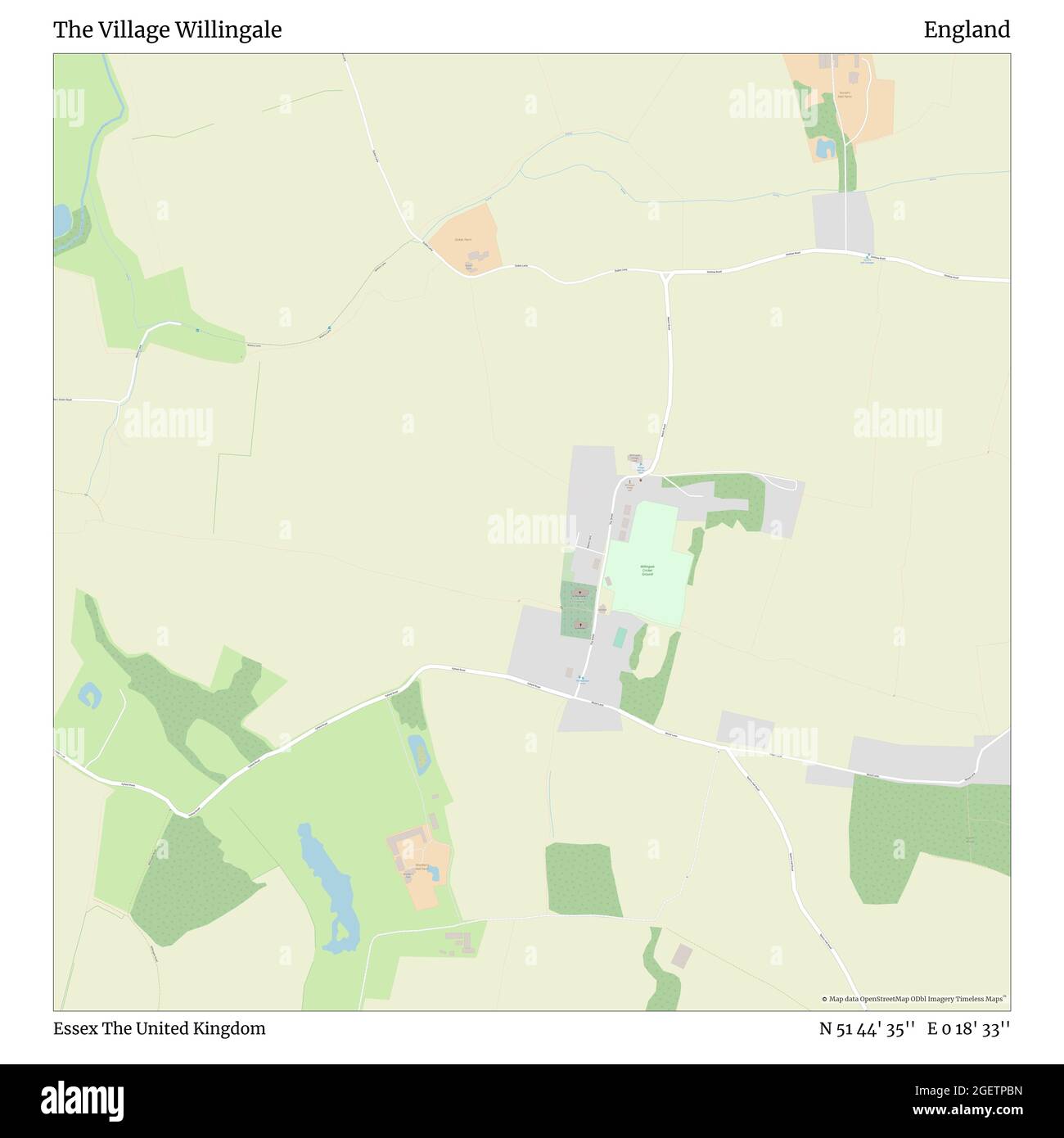 The Village Willingale, Essex, Royaume-Uni, Angleterre, N 51 44' 35'', E 0 18' 33'', carte, Timeless carte publiée en 2021. Les voyageurs, les explorateurs et les aventuriers comme Florence Nightingale, David Livingstone, Ernest Shackleton, Lewis et Clark et Sherlock Holmes se sont appuyés sur des cartes pour planifier leurs voyages dans les coins les plus reculés du monde. Timeless Maps dresse la carte de la plupart des sites du monde, montrant ainsi la réalisation de grands rêves Banque D'Images