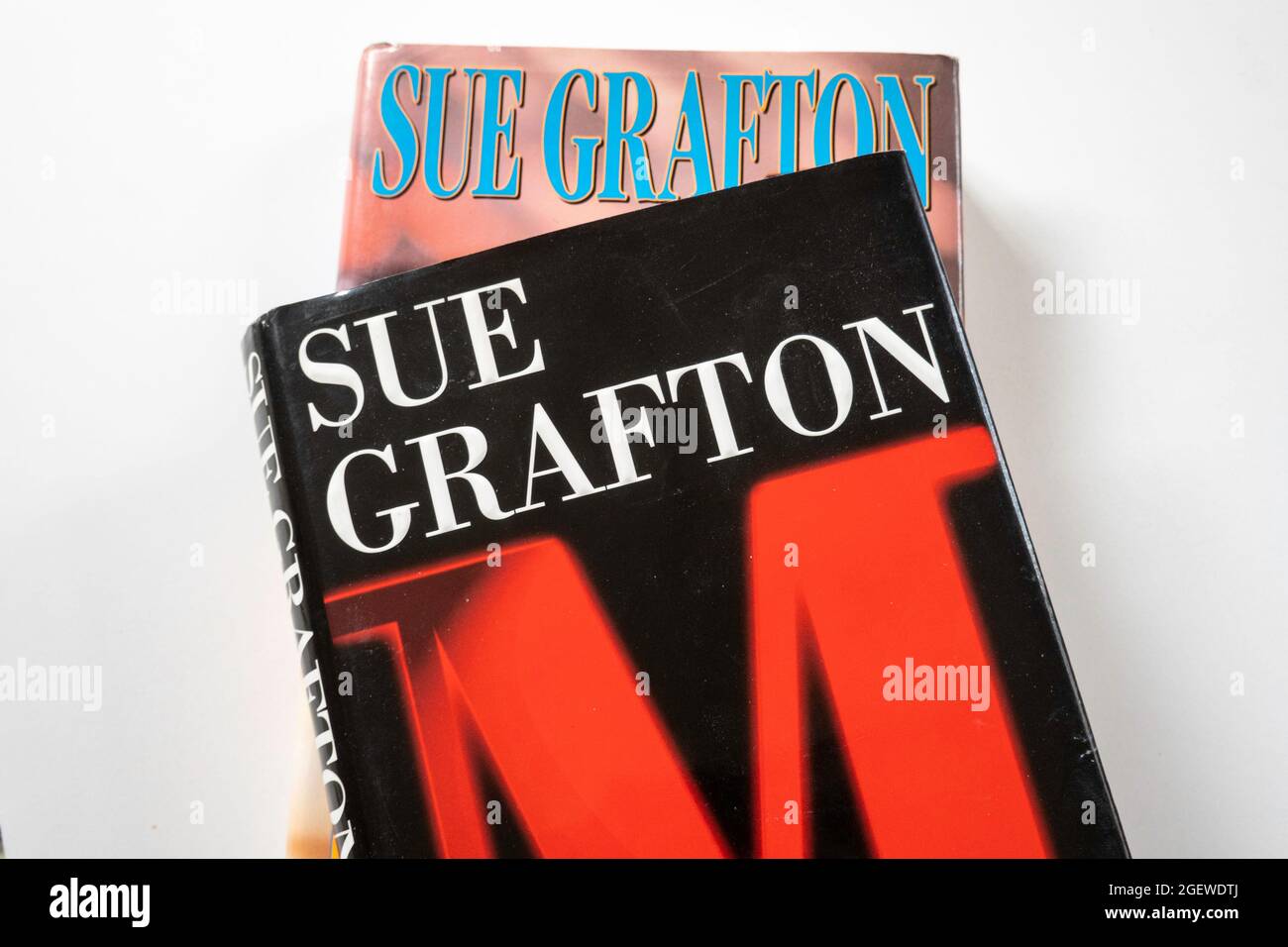 Sue Taylor Grafton était une auteure américaine de romans policiers, plus connue pour la série des « alphabet », USA Banque D'Images