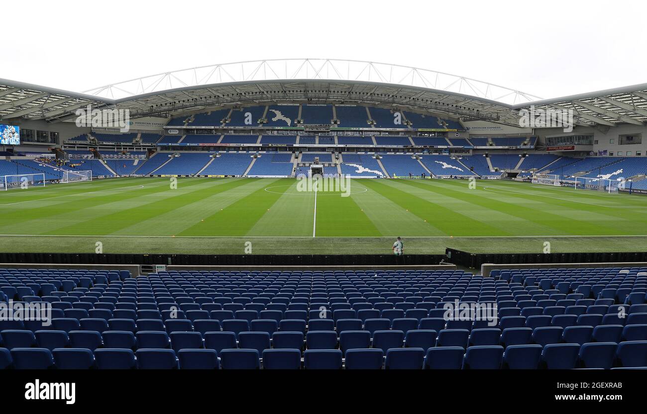 Brighton et Hove, Angleterre, 21 août 2021. Vue générale du stade lors du match de la Premier League au stade AMEX, Brighton et Hove. Le crédit photo devrait se lire: Paul Terry / Sportimage Banque D'Images