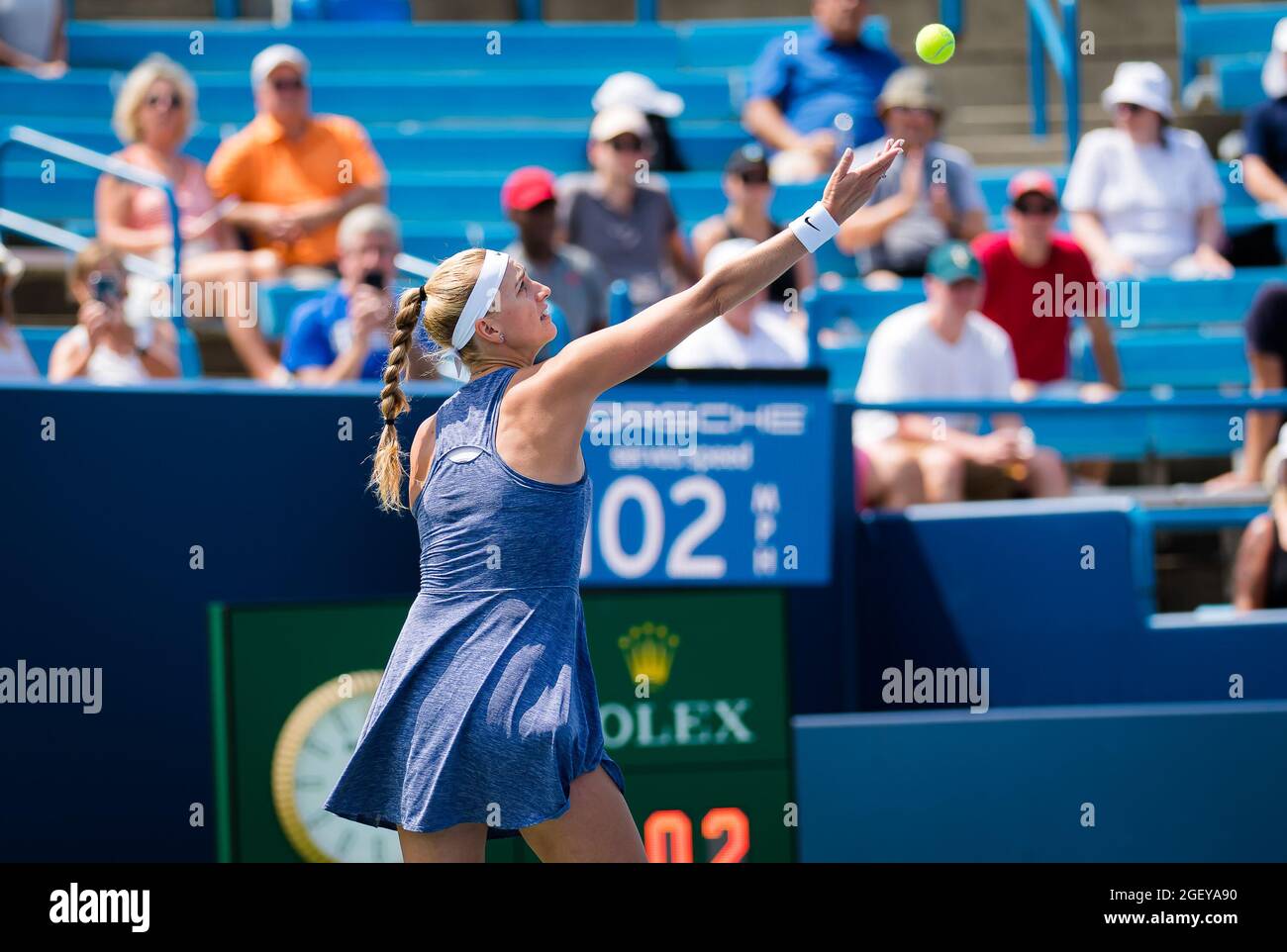 Kvitova kerber cincinnati 2021 Banque de photographies et d'images à haute  résolution - Alamy