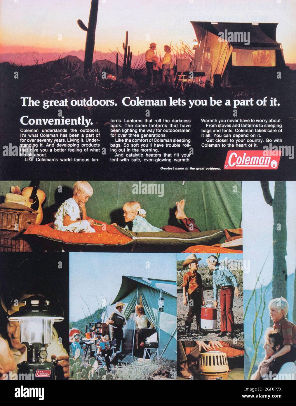 Publicité du magazine Vintage Life, numéro du 19 mai 1972, États-Unis Banque D'Images