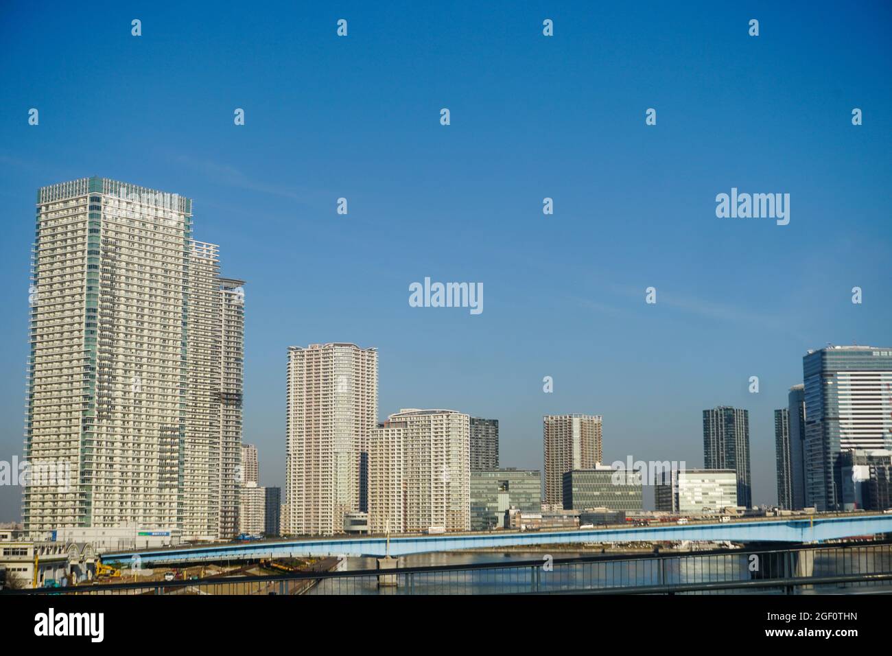 Harumi Bridge Tokyo Japon stock photo stock Images stock photos Banque D'Images