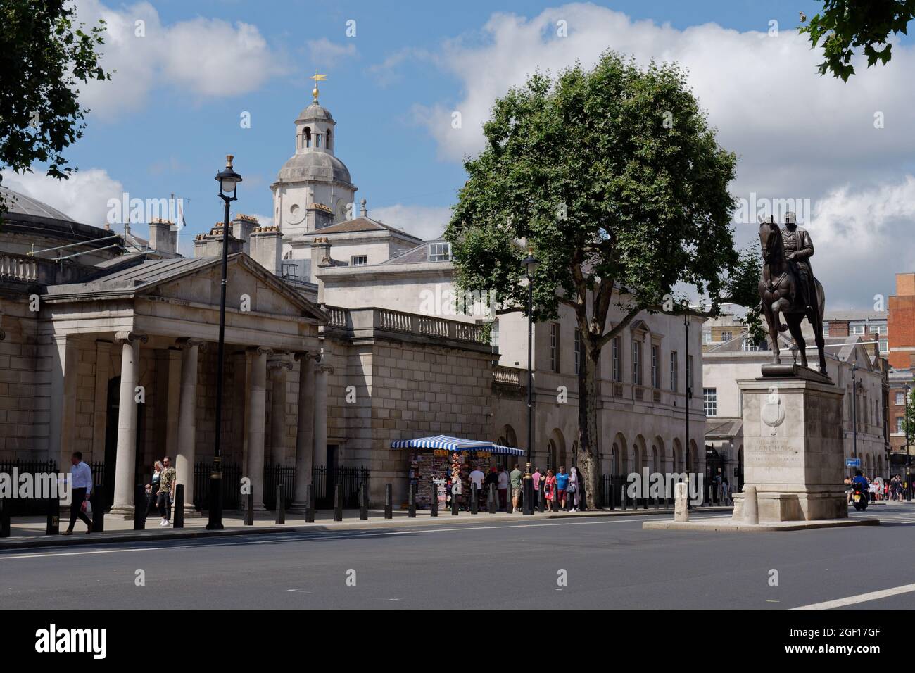 Londres, Grand Londres, Angleterre, 10 août 2021 : Maison de Douvres sur Whitehall, un manoir classé et siège de Londres du bureau d'Écosse. Banque D'Images