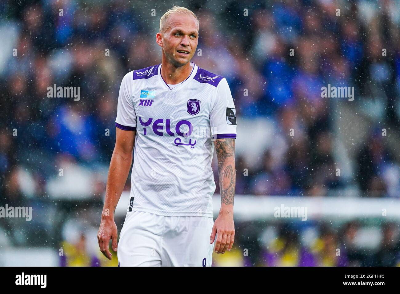 BRUGGE, BELGIQUE - 22 AOÛT : Raphaël Holzhauser de Beerschot lors du match Jupiler Pro League entre le Club Brugge et Beerschot à Jan Breydelstadion le 22 août 2021 à Bruges, Belgique (photo de Joris Verwijst/Orange Pictures) Banque D'Images